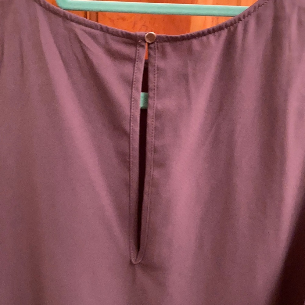 Purple flowy blouse - Picture 3 of 3